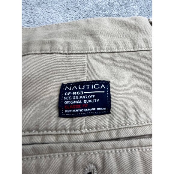 Nautica Womens Size 20 Classic Fit Khaki Pants CF-N83 High Rise W28 L29 - Picture 11 of 15
